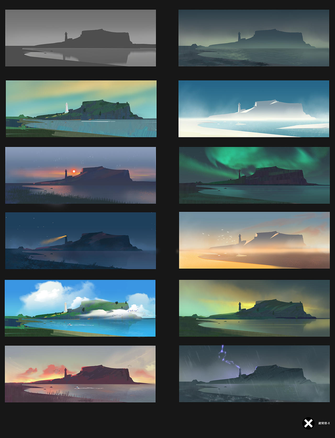 1位站酷推荐设计师推荐—举报17分享原创作品插画绘本藏臂猿x场景