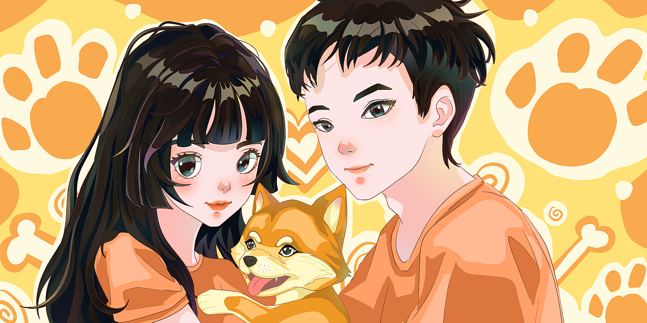 适合wechat的插画情头