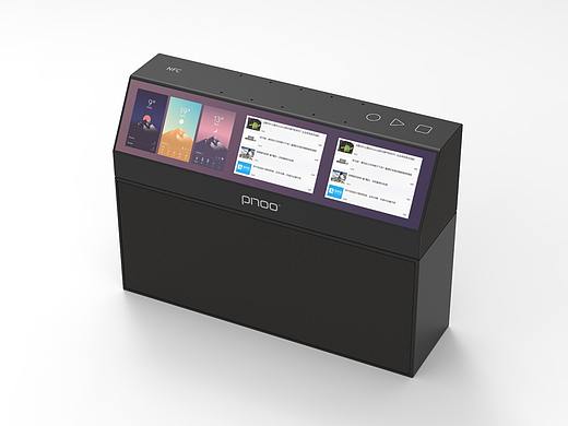 分体 智能音箱 OLED屏显 磁吸无线充电