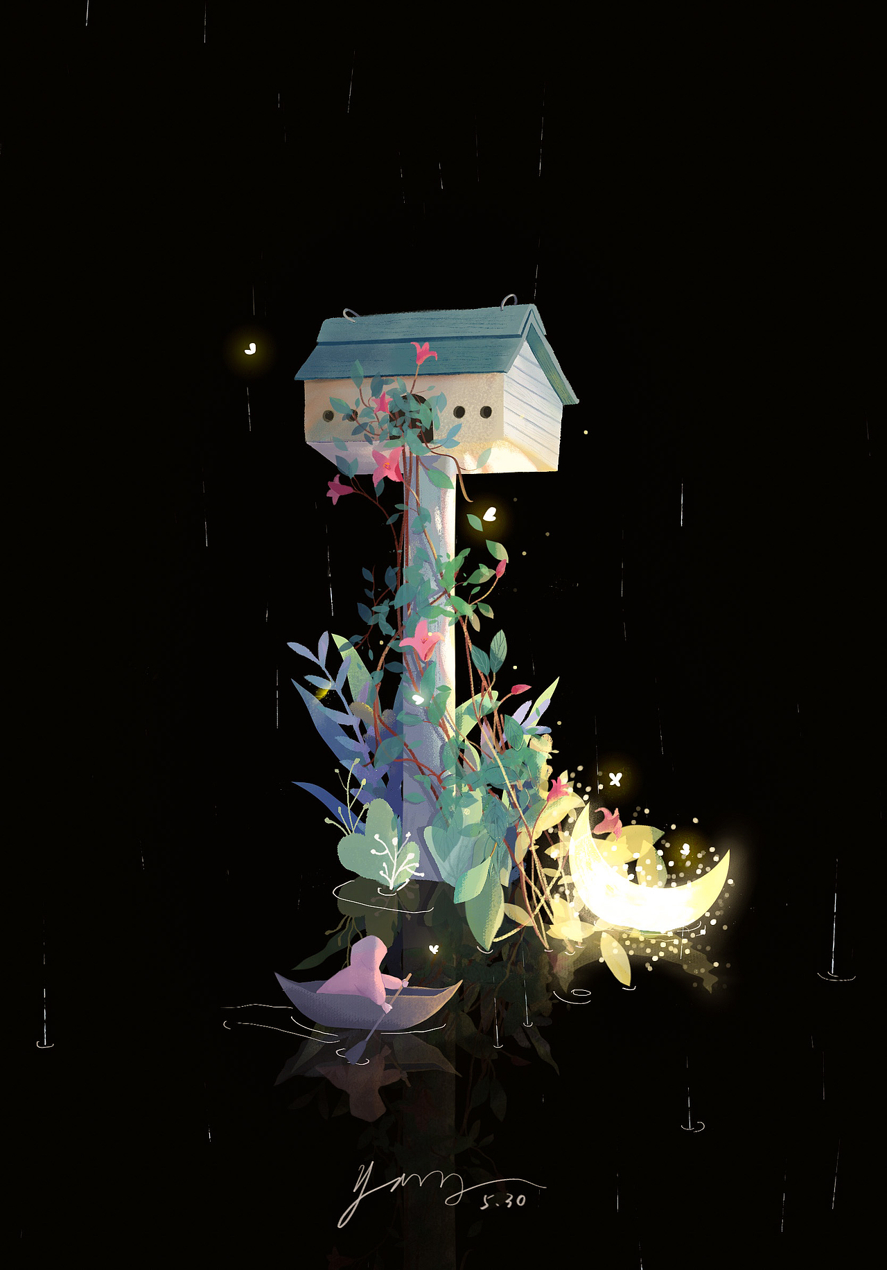 4月和5月（图ZMjExNjQxNjUy） - 创作习作 - 站酷设计师胡撸娃原创素材 - 站酷ZCOOL