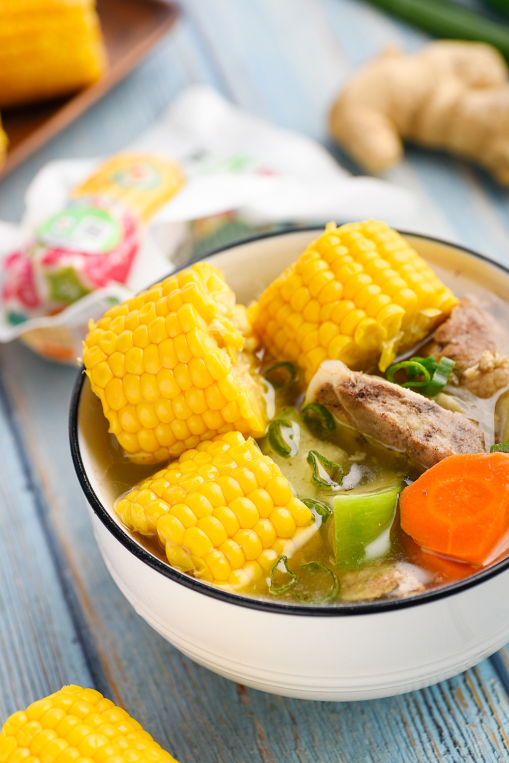 玉米棒、玉米粒拍摄