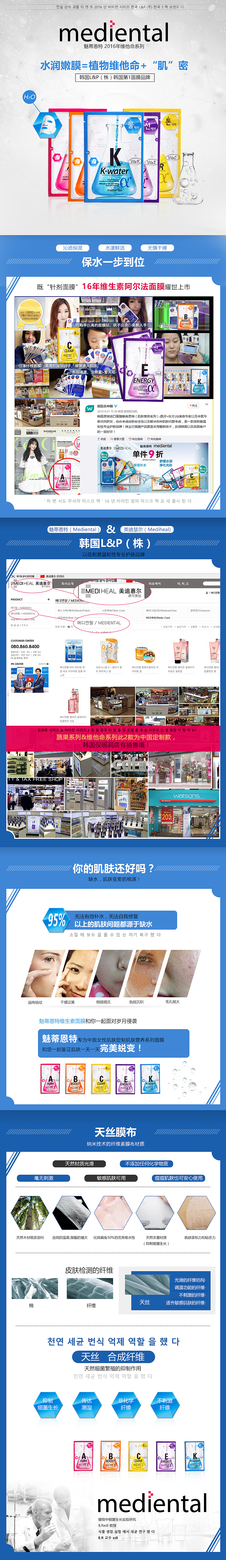 韩国mediheal维生素面膜详情（图ZNDcwMDUxNjA=） - 电商 - 站酷设计师DX大象007原创素材 - 站酷ZCOOL