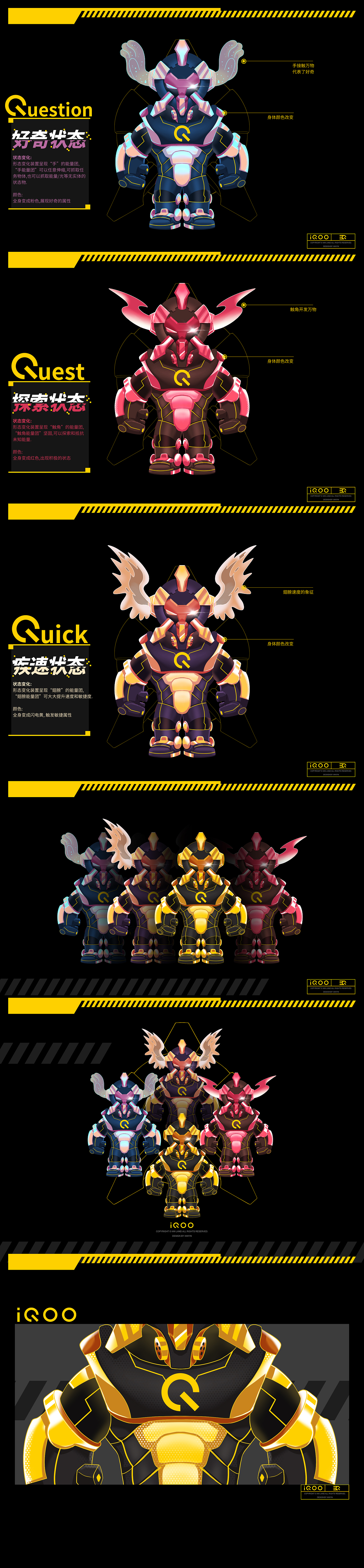 iQOOX站酷 虛擬形象ip設(shè)計——三Q（圖ZMjk4MTE2ODQ0） - IP形象 - 站酷設(shè)計師小強ianyin原創(chuàng)素材 - 站酷ZCOOL