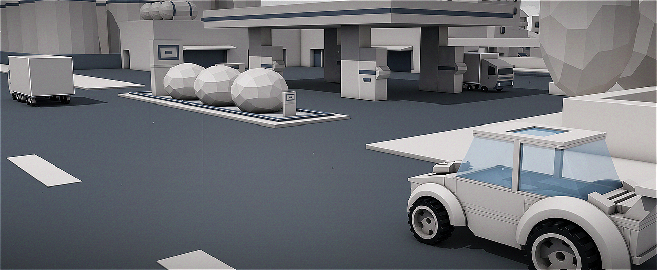 Low-Poly-扁平化-（临摹）卡通城市-大场景（图ZMzg2NzI1NjA=） - 机械/交通 - 站酷设计师Alpha一antia原创素材 - 站酷ZCOOL