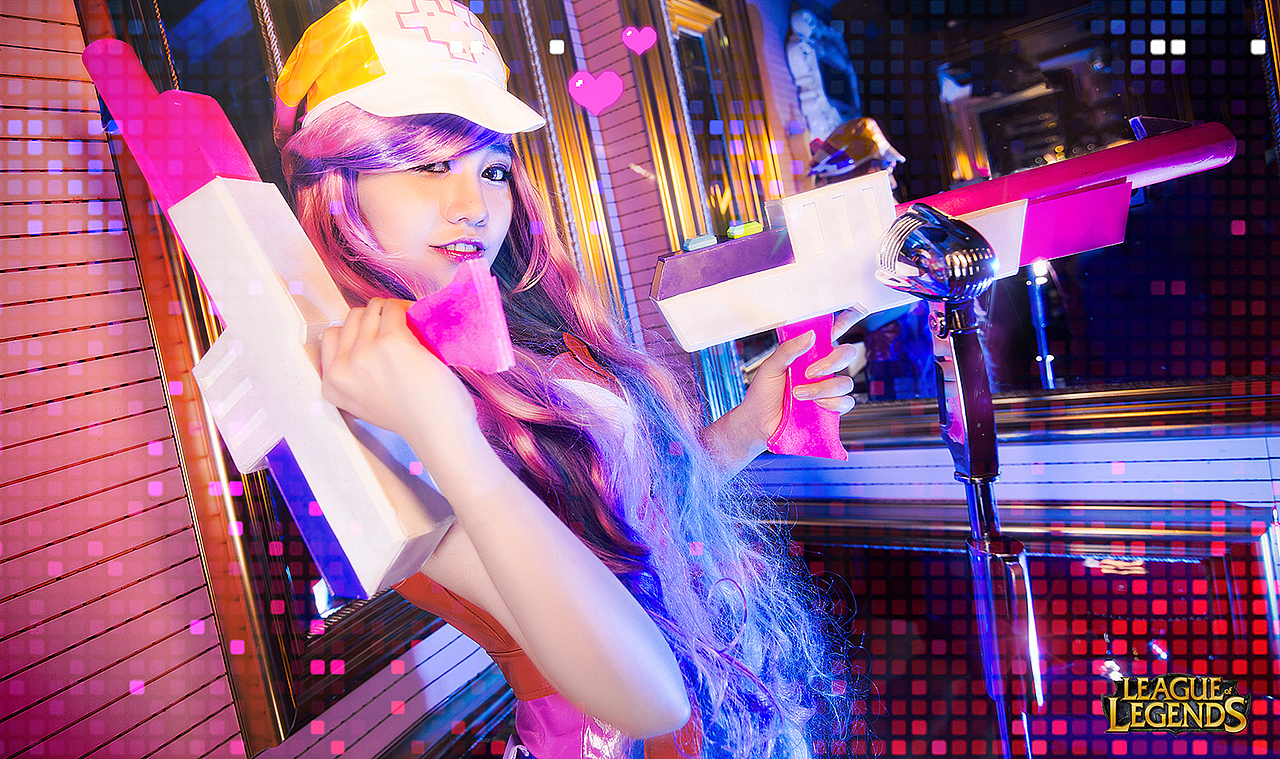 英雄联盟电玩女神赏金猎人