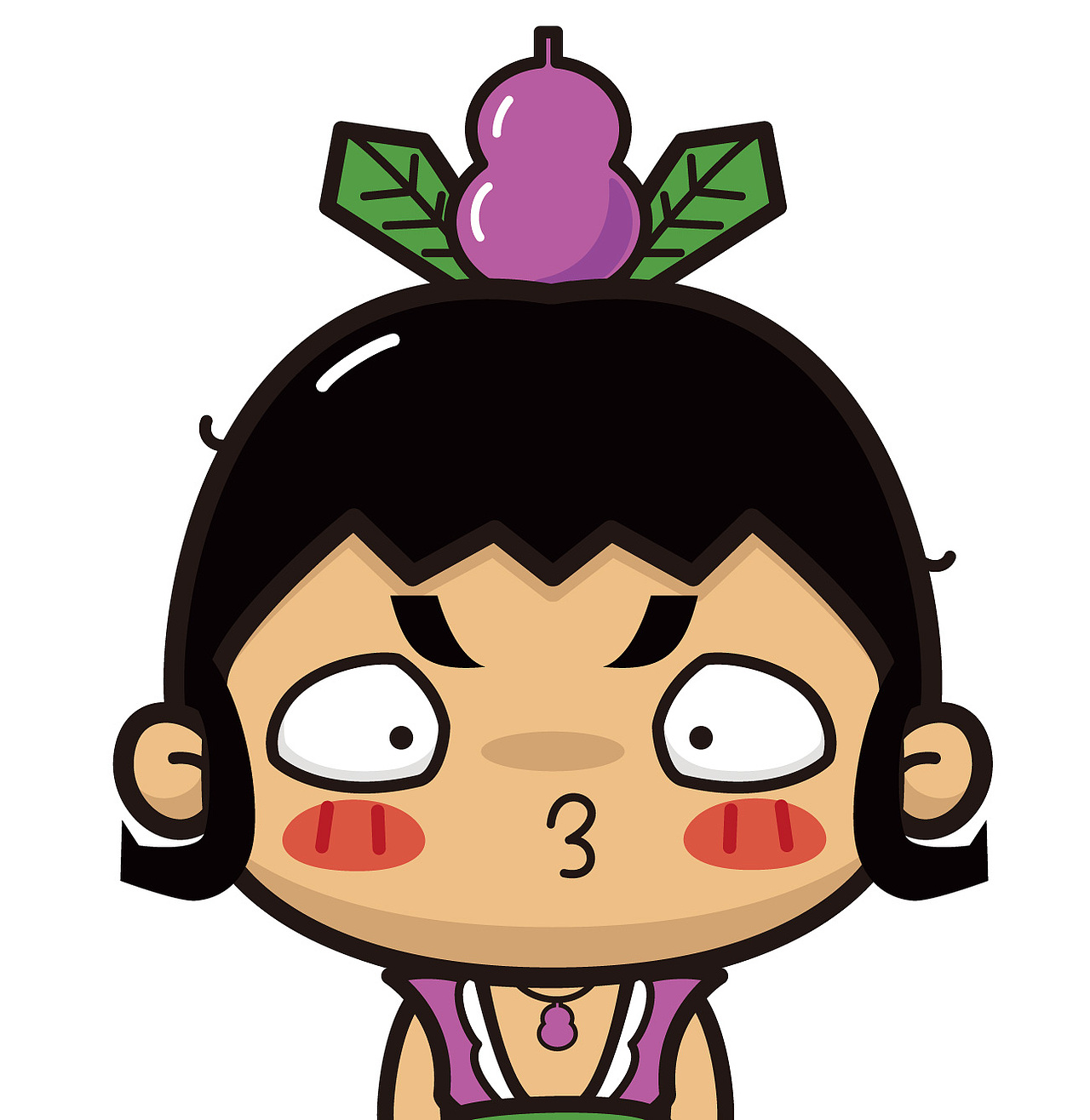 叮叮cos系列葫芦娃葫芦娃一根藤上七个瓜