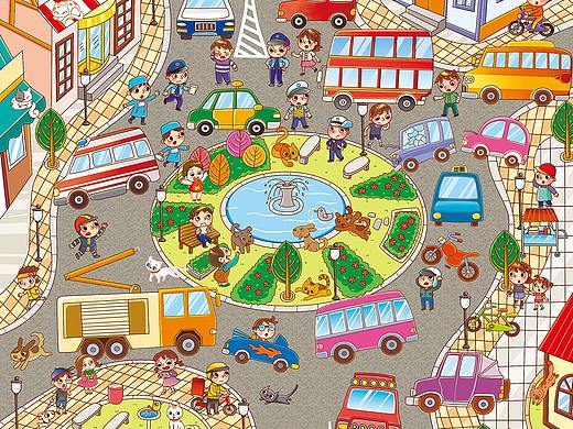 好玩藏不住——貼紙書（個人主頁-ZMzQ2MDgxNzY=） - 兒童插畫 - 站酷設(shè)計師依依灬原創(chuàng)素材 - 站酷ZCOOL