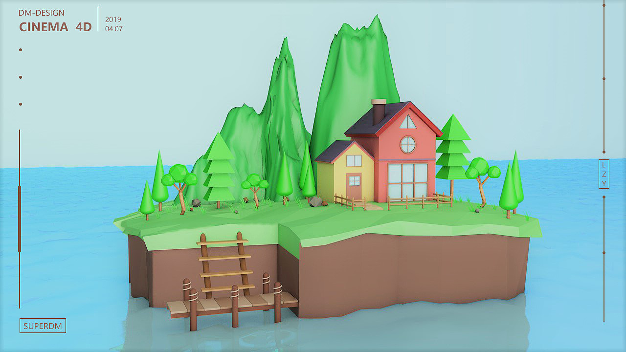 3D场景建模（图ZMTk5OTE1NDYw） - 场景 - 站酷设计师Z70680956原创素材 - 站酷ZCOOL