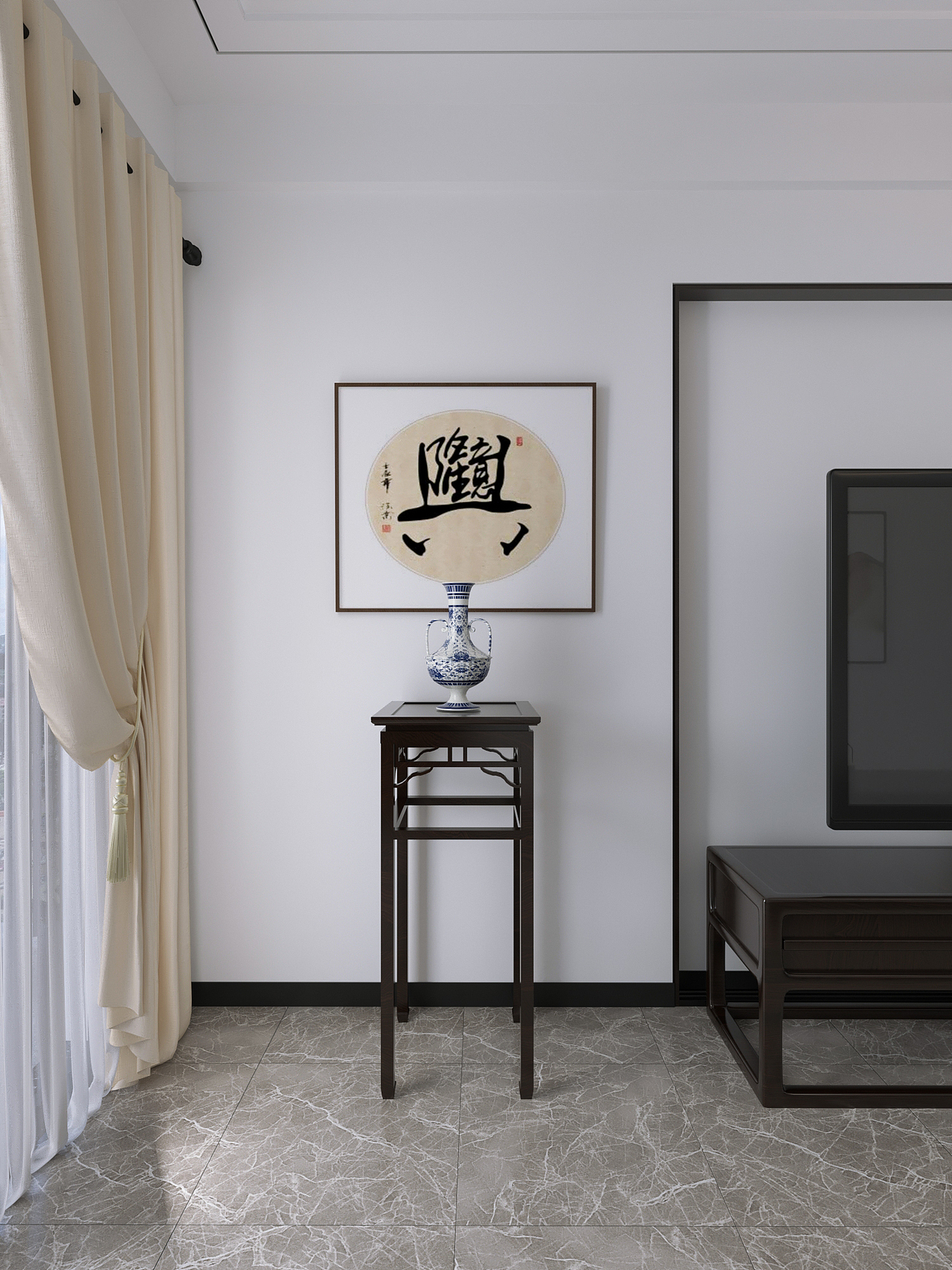 新中式家装（图ZMjU5MjgzODI4） - 家装设计 - 站酷设计师婧qiaoqiao原创素材 - 站酷ZCOOL