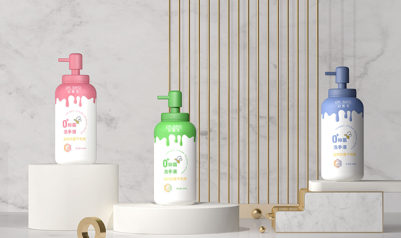 白医生0+蜂胶抑菌漱口水、洗手液