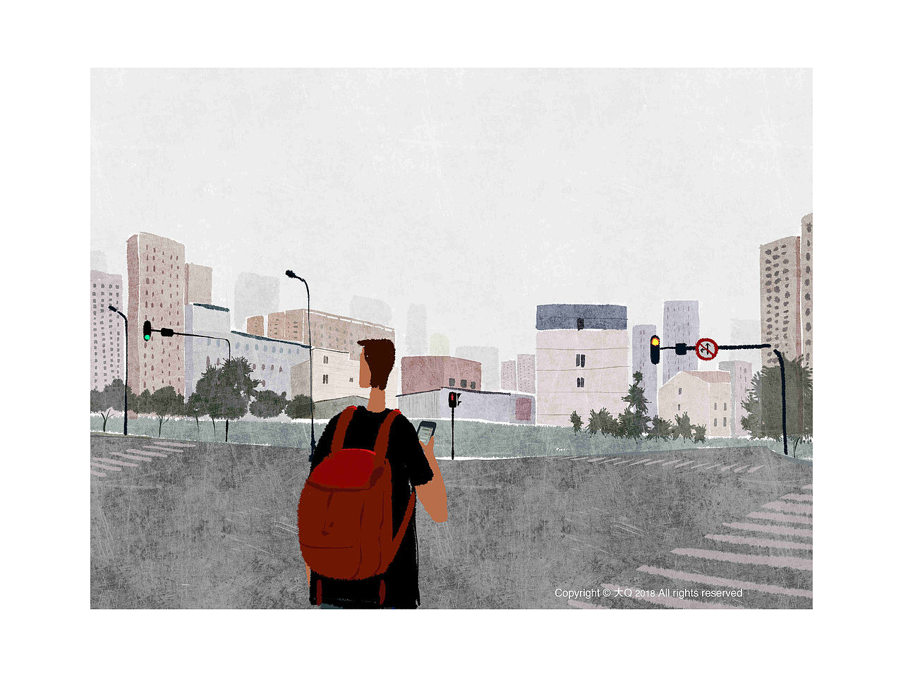 2018大Q插画总结