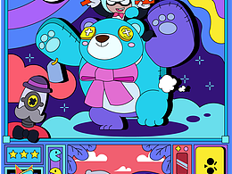 荒野亂斗 主視覺(jué)插畫