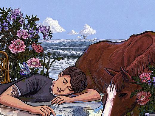 Mirror series illustration works（个人主页-ZNTIyMDA2MDQ=） - 绘本 - 站酷设计师大卫卡森原创素材 - 站酷ZCOOL