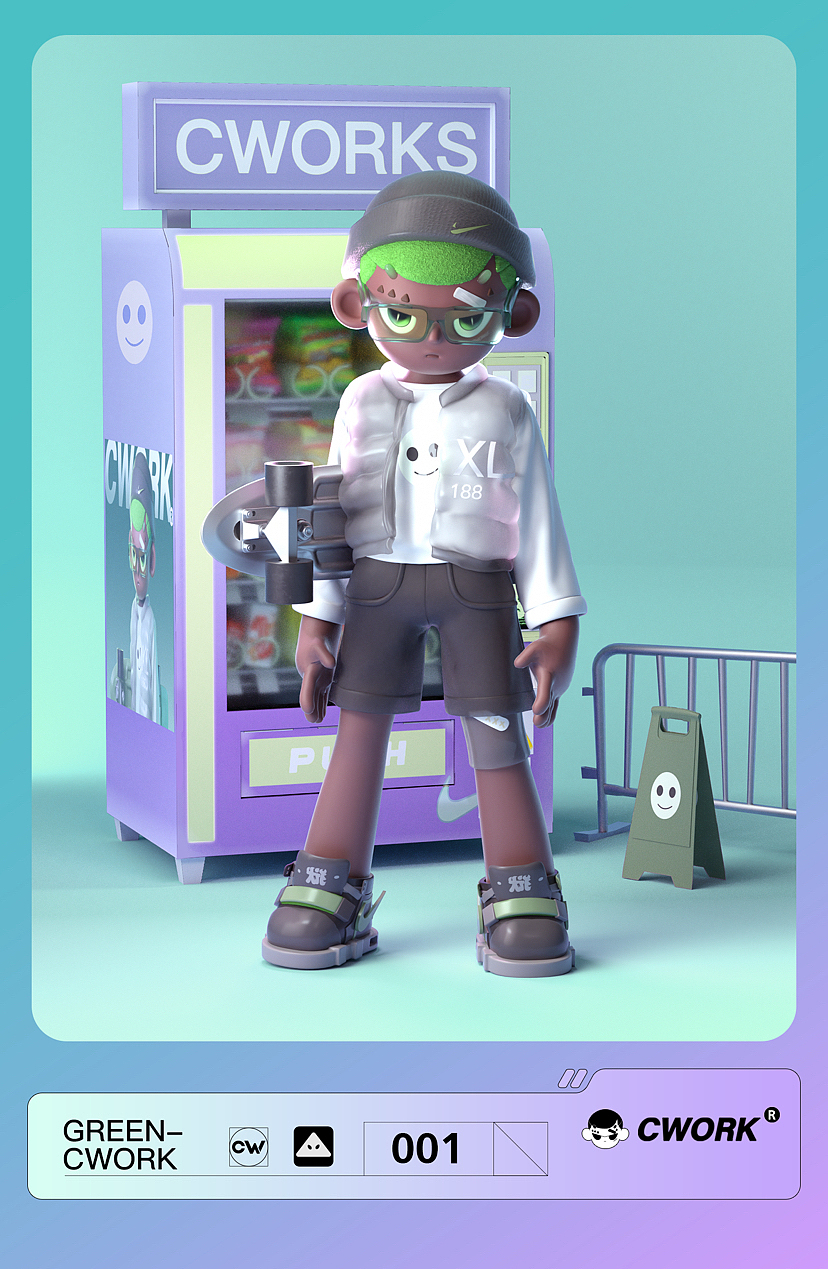 潮玩ip设定(CWORKS)