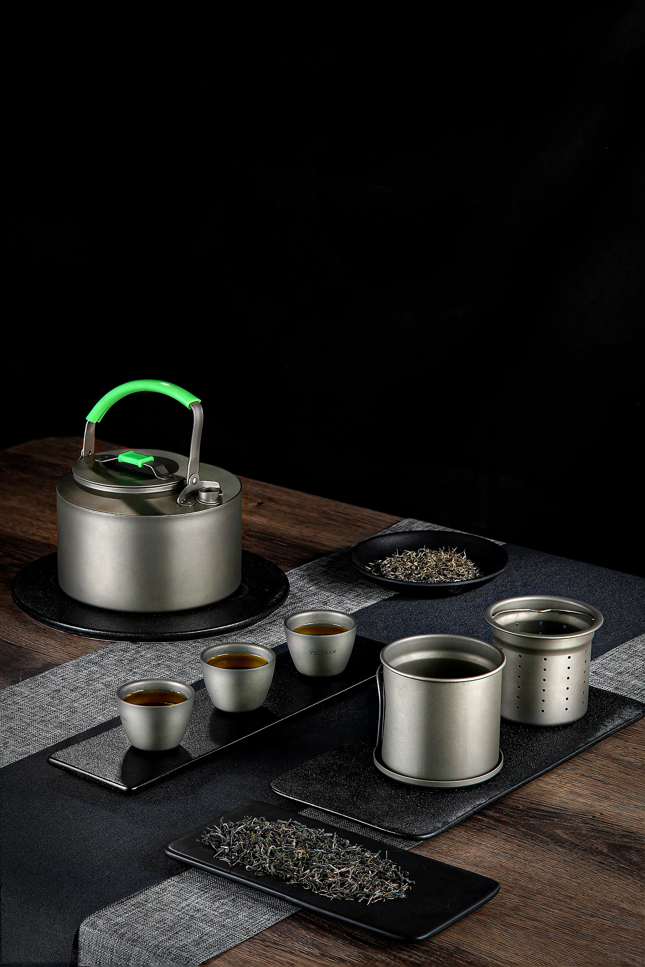 饮茶饮茶 钛茶具