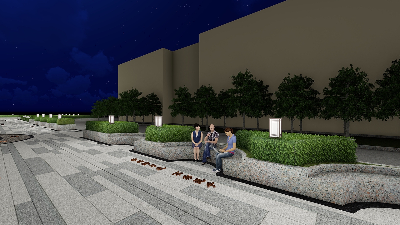 文化广场（图ZMjk1NjI3MTYw） - 景观设计 - 站酷设计师新齐盛设计原创素材 - 站酷ZCOOL