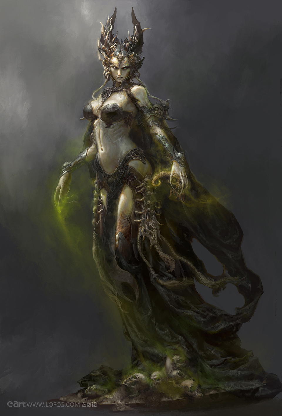 都是女魔头（图ZNjM1NzE0ODQ=） - 游戏原画 - 站酷设计师艺数绘CG原创素材 - 站酷ZCOOL