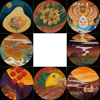 《中秋节》绘本