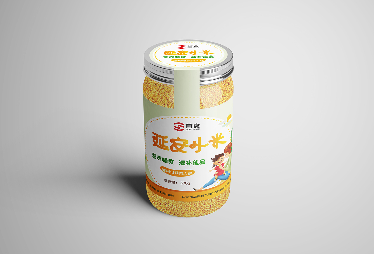 延安小米包装设计