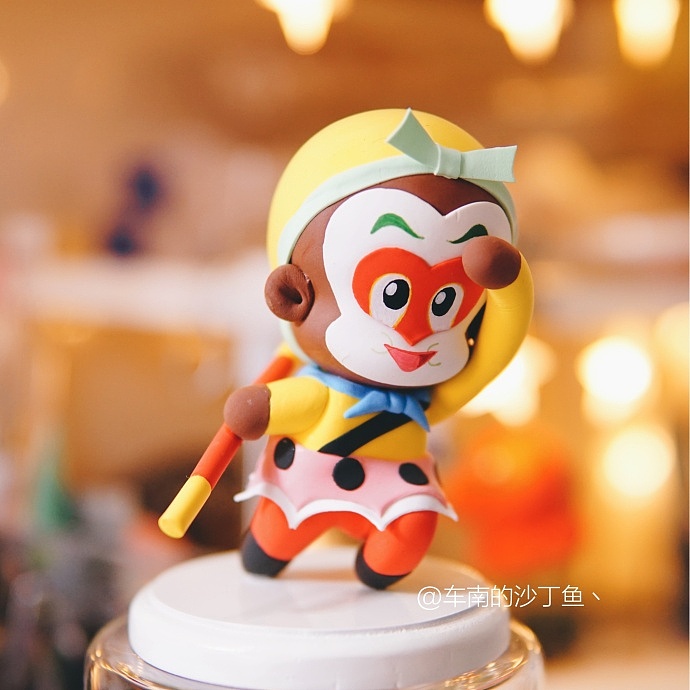 手工超轻粘土也许每个人心里都有一个齐天大圣