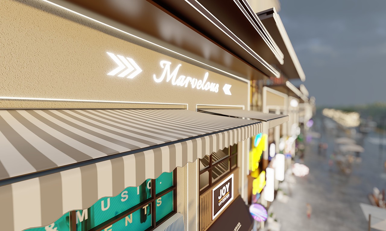 商业街氛围设计