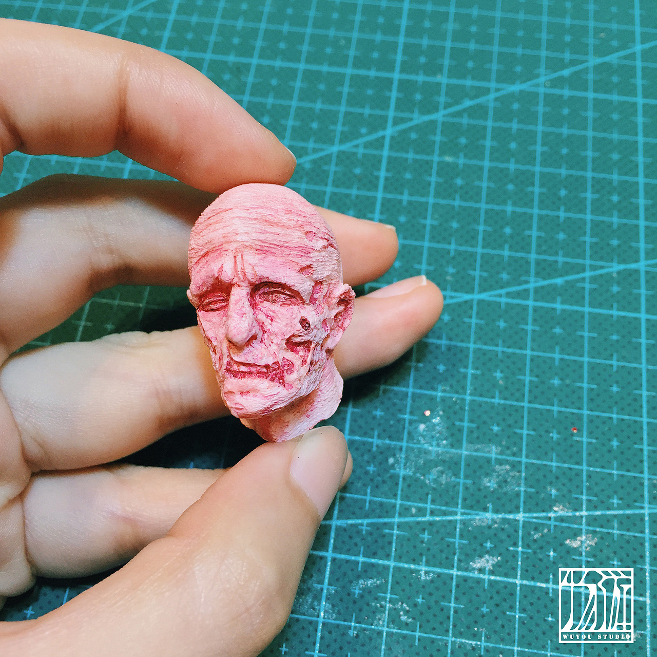 【物游|GK涂装】斧头少女（图ZNTU1NDY3Mjg=） - 手办/模玩 - 站酷设计师物游工作室_只只原创素材 - 站酷ZCOOL