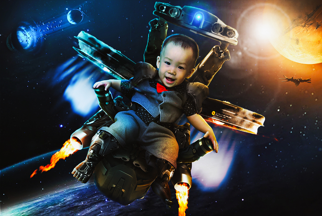 太空寶寶????（圖ZMjg2NDYyNzYw） - 人像攝影 - 站酷設(shè)計(jì)師sogaking原創(chuàng)素材 - 站酷ZCOOL