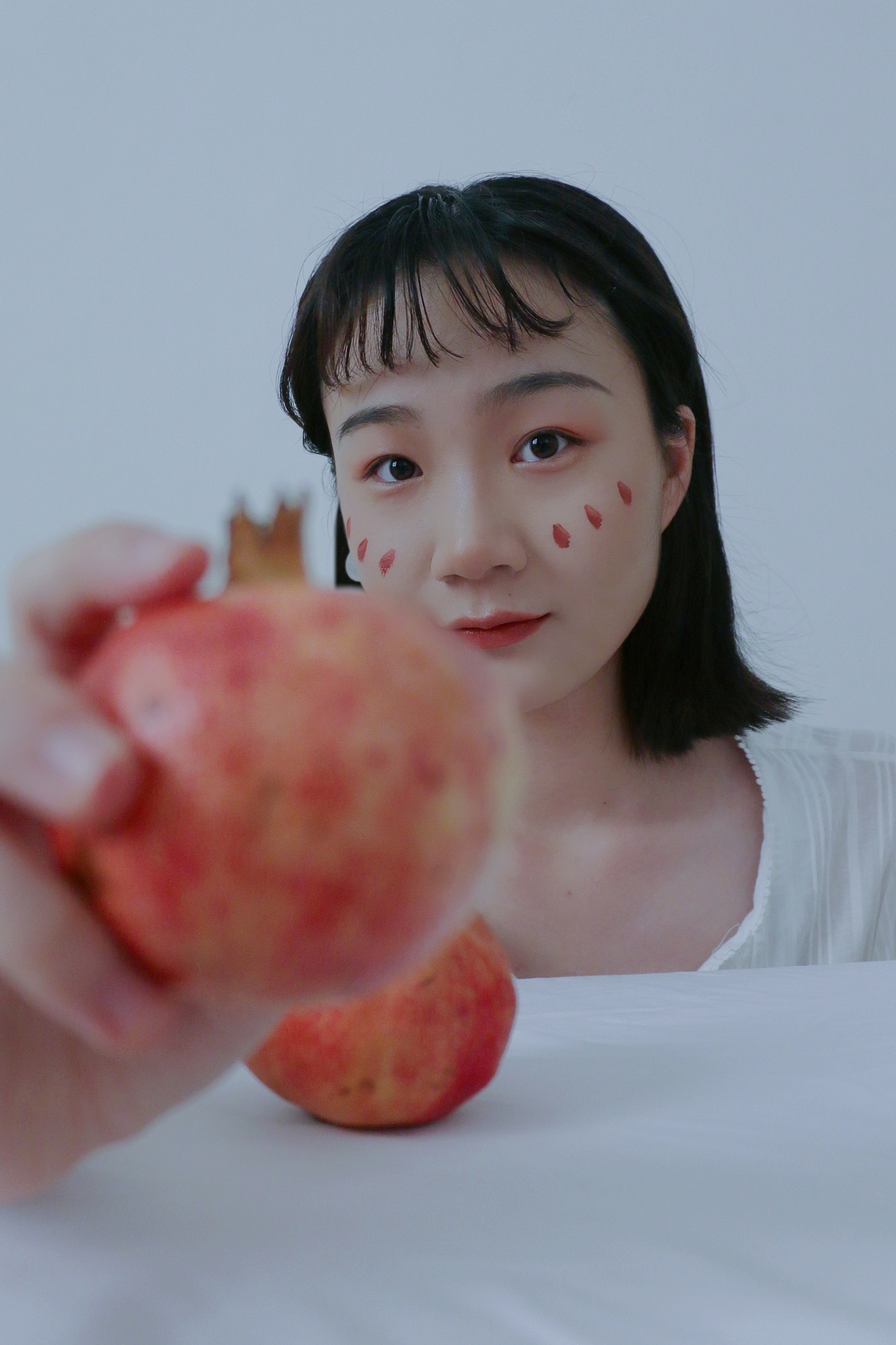 石榴女孩 清新写真