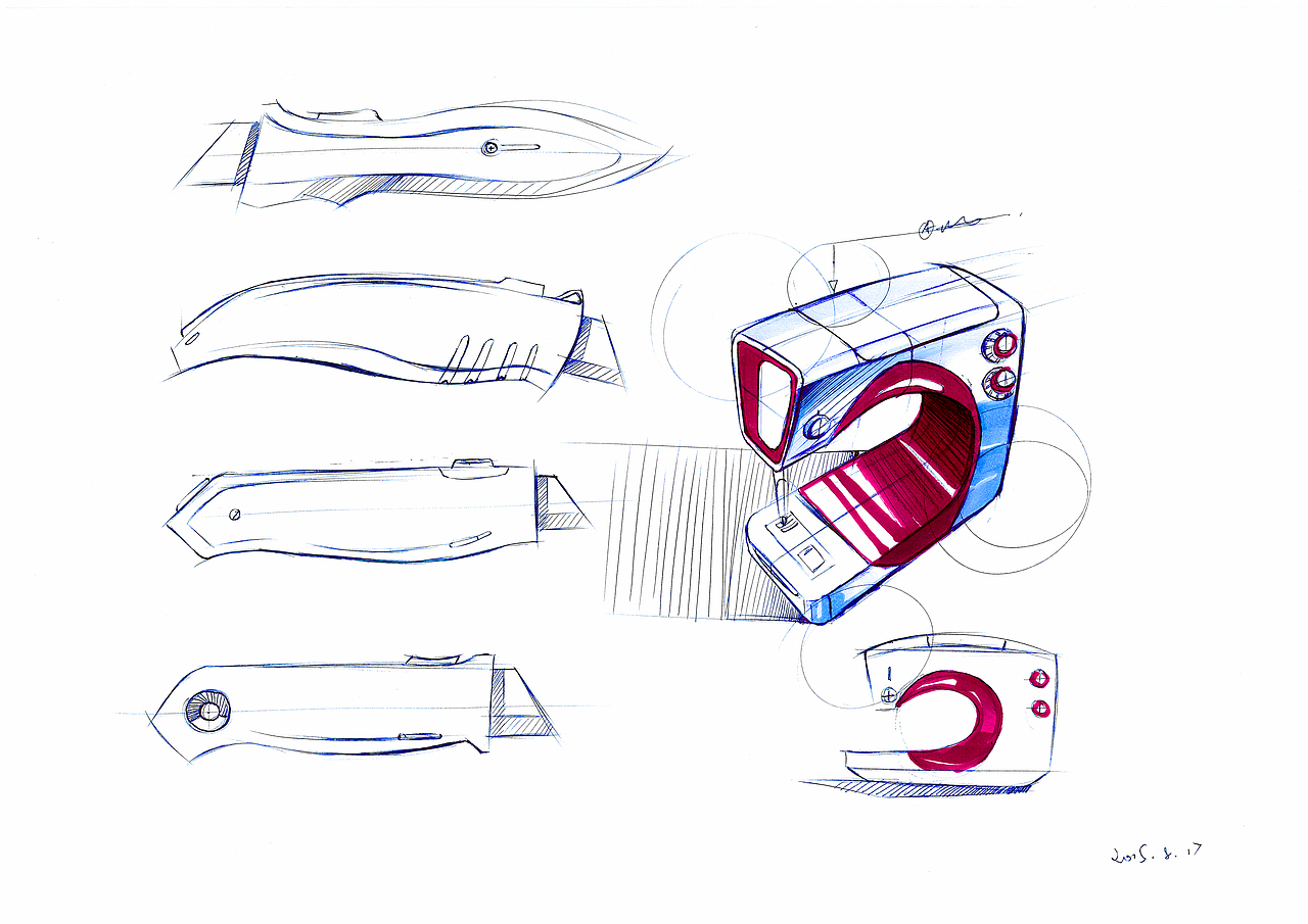 产品手绘习作（图ZNTMyNzYzNDQ=） - 生活用品 - 站酷设计师shadolu原创素材 - 站酷ZCOOL