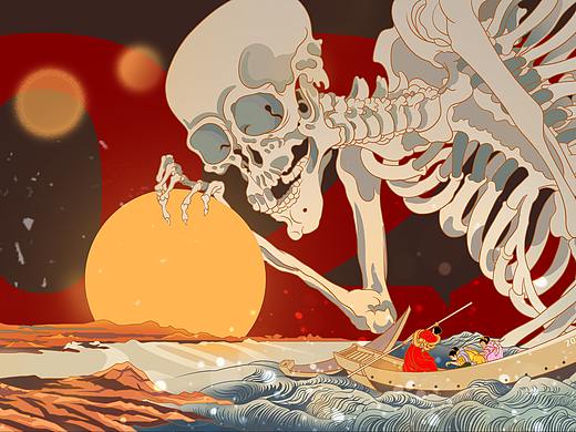 2021-2022浮世繪（個人主頁-ZNTcxOTQxMzI=） - 創(chuàng)作習作 - 站酷設計師陣雨與余原創(chuàng)素材 - 站酷ZCOOL