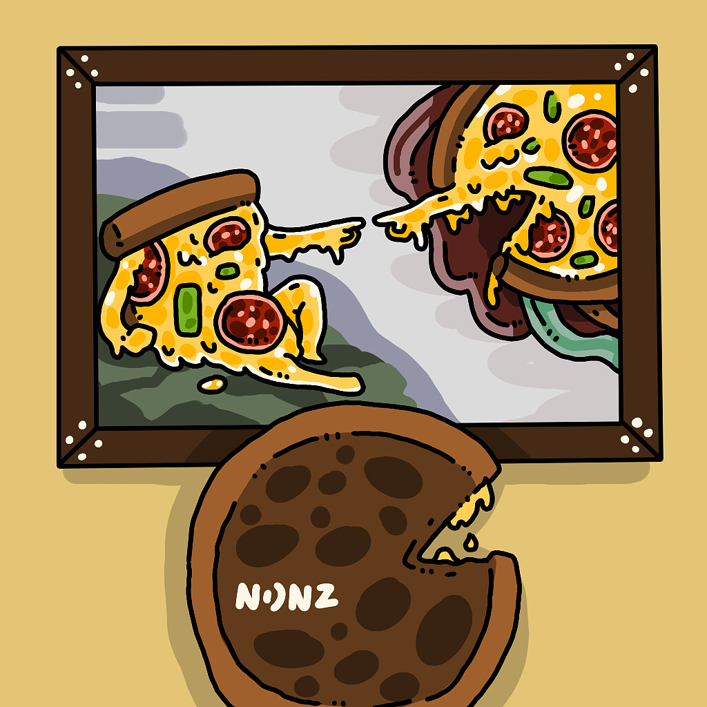 2018食物也脑洞之世界名画