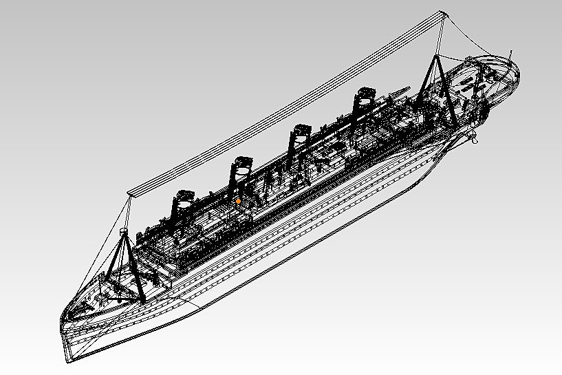 Titanic 泰坦尼克号建模（图ZMTkxMjAzNjQ=） - 动画/影视 - 站酷设计师大只西原创素材 - 站酷ZCOOL