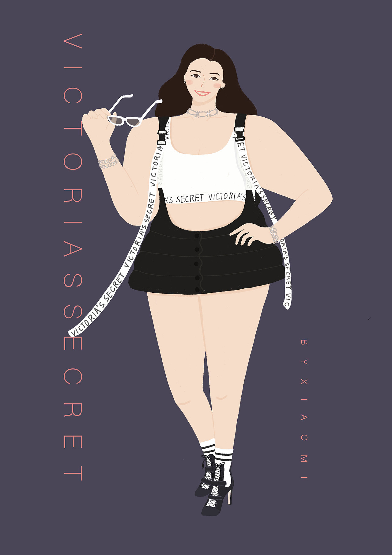 胖胖的维密秀（图ZMTQ4NDU4Nzg4） - 创作习作 - 站酷设计师m小咪原创素材 - 站酷ZCOOL