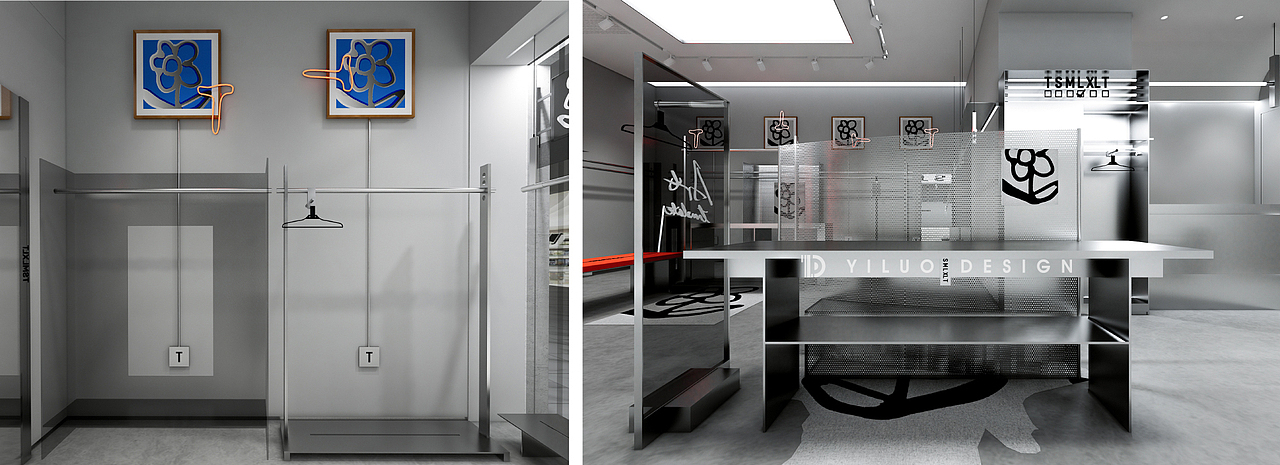 YLD STUDIO｜TSMLXLT潮牌空间形象研发设计（图ZMjY2OTY1MTU2） - 商业空间设计 - 站酷设计师一落设计事务所原创素材 - 站酷ZCOOL