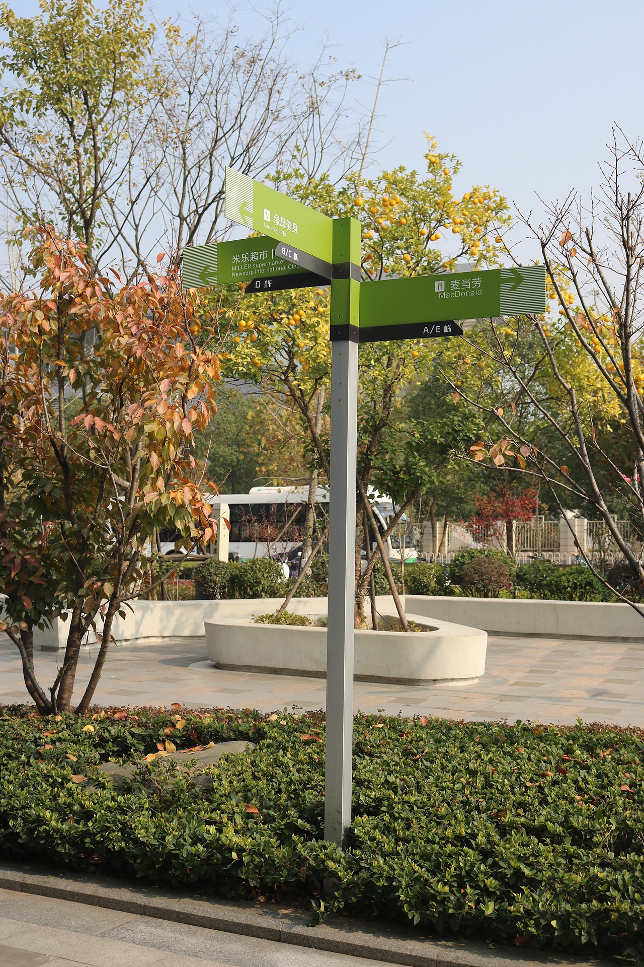 标识标牌设计分流导向牌指向牌景区路标城市道路标识