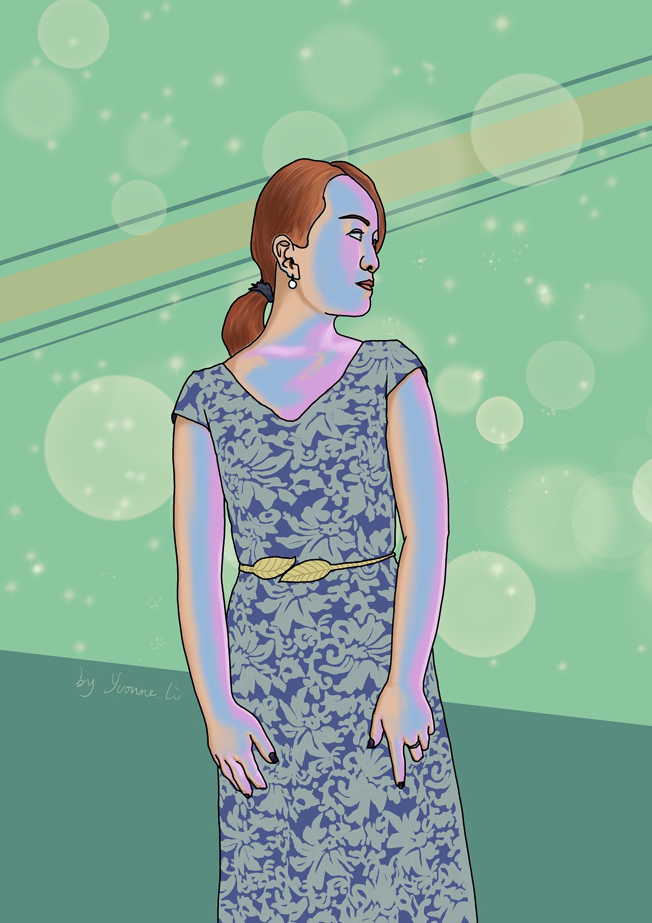 日常人物插画练习19