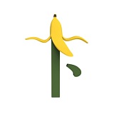香蕉树下的头像