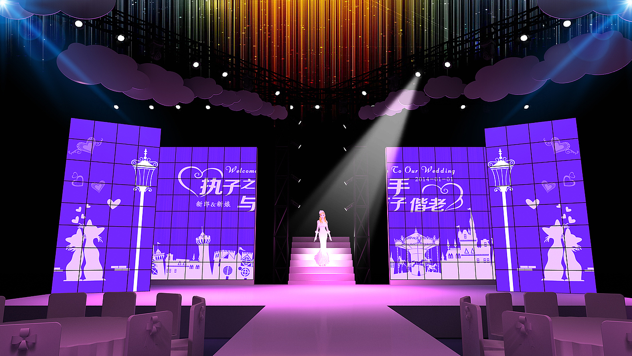 梦幻婚礼（图ZNDYwNzk1ODg=） - 建筑/空间 - 站酷设计师蘇小凡原创素材 - 站酷ZCOOL