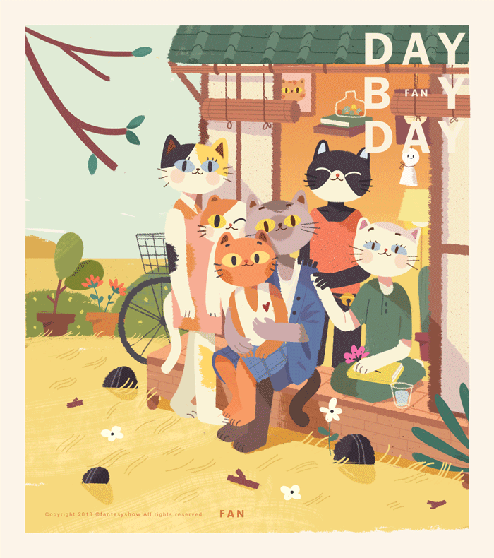 2018年度插画总结(图ZMTQwMTM0OTIw) - 商业插画 - 站酷设计师饭太稀Fan原创素材 - 站酷ZCOOL