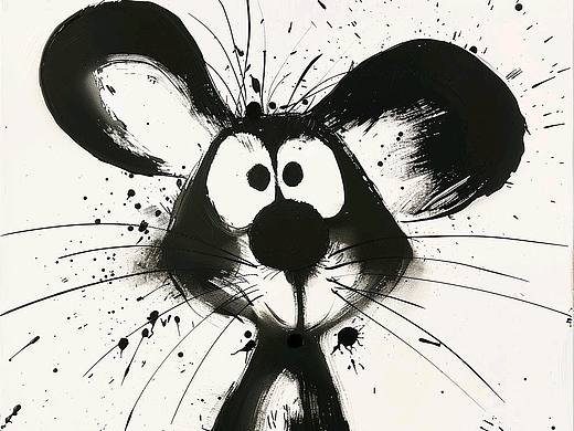 水墨十二生肖-AI作品 midjourney（个人主页-ZNTMwNjYxMDg=） - AI作品 - 站酷设计师大杨设计原创素材 - 站酷ZCOOL