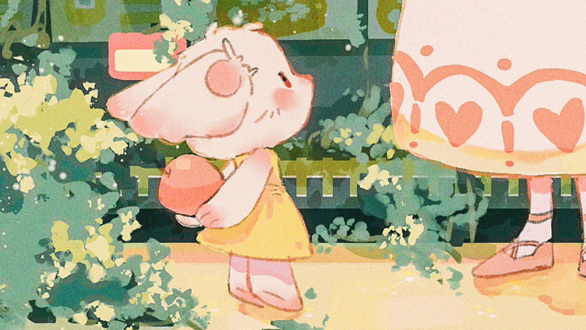 治愈系插画《春日集会》系列part02树藤超市大采购（图ZMjUxOTgyNzg0） - 儿童插画 - 站酷设计师不跳电小狗导导原创素材 - 站酷ZCOOL