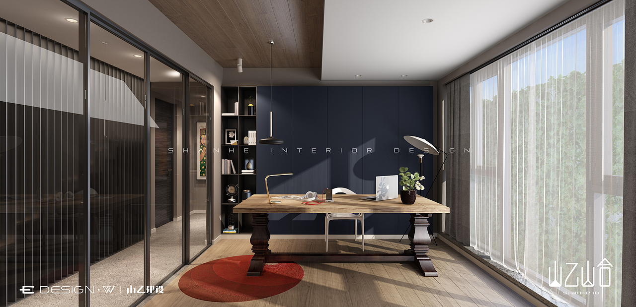 山乙山合|长沙「万国城」现代简约大平层