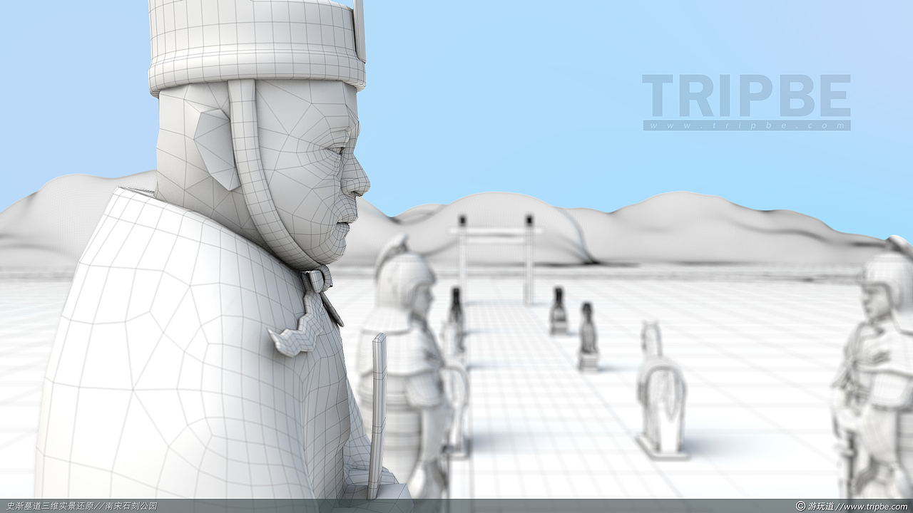 史渐墓道三维场景（图ZMTU0OTE5MjA=） - 场景 - 站酷设计师蓝色性格原创素材 - 站酷ZCOOL