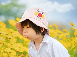 穿上哥哥的襯衫去郊游