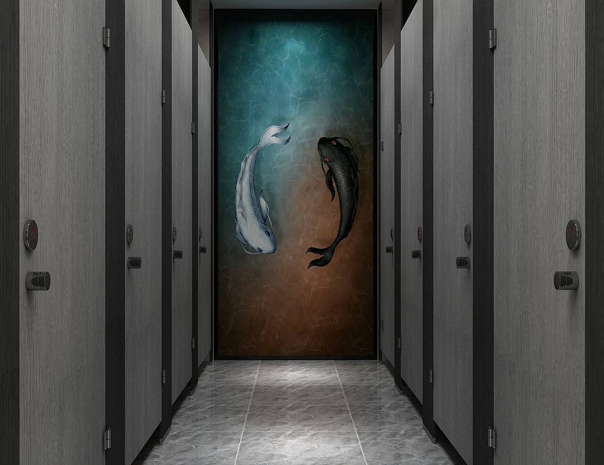 现代足疗店面设计