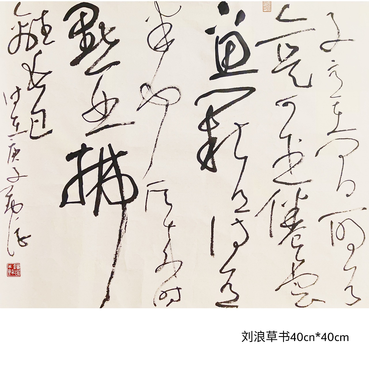 刘浪2020书法作品汇总上集