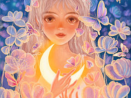 蝴蝶月亮花仙子