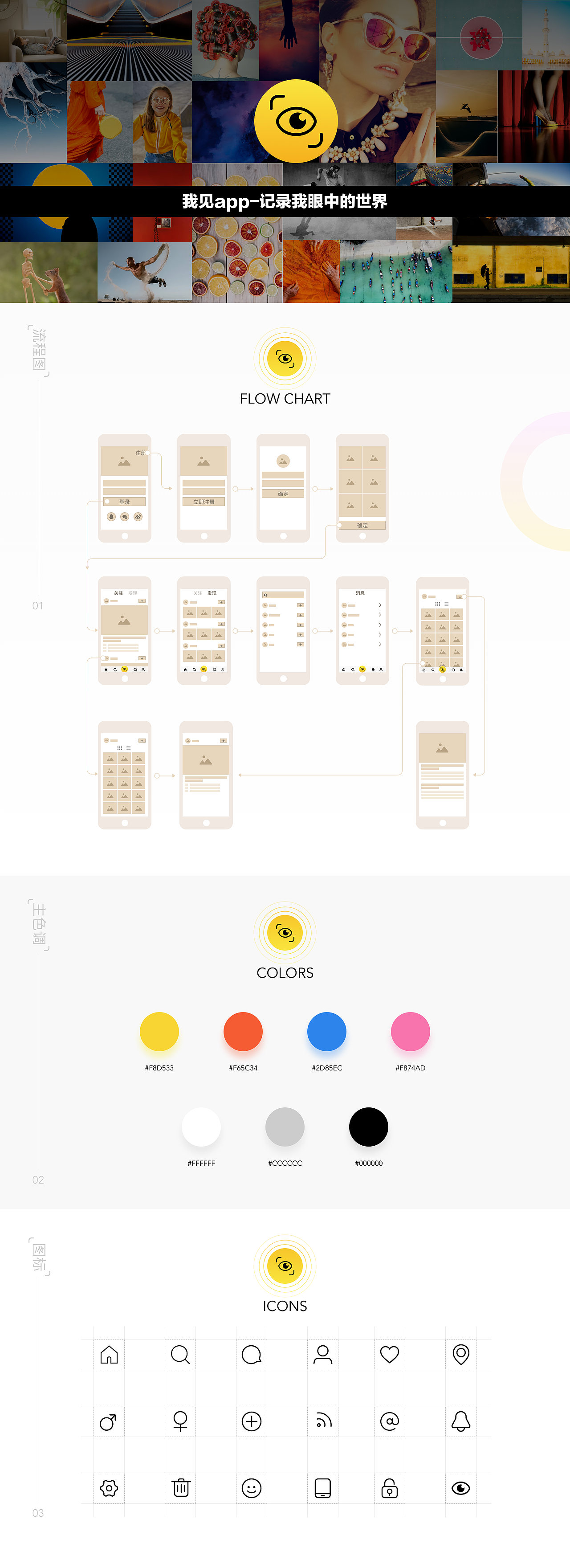 我见app-记录我眼中的世界（图ZMTAzMzg5MDYw） - APP界面 - 站酷设计师sevenyess原创素材 - 站酷ZCOOL