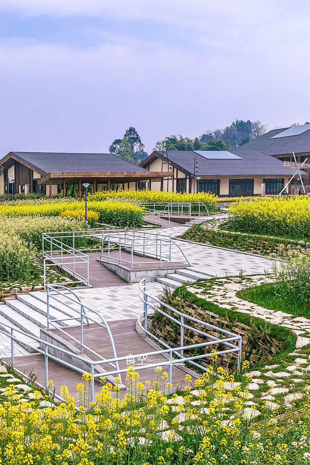 成都黄龙溪欢乐田园入口设计实景