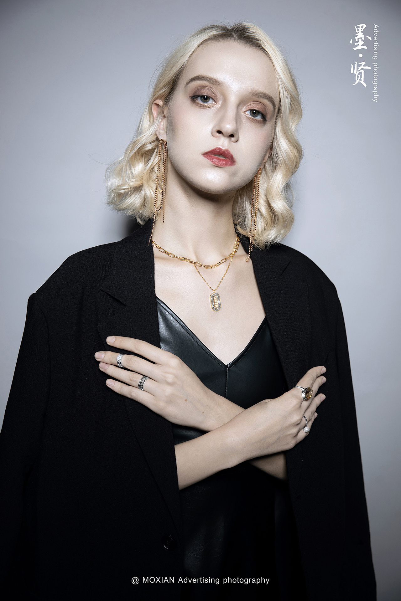 饰品首饰模特拍摄 | 海报 墨贤摄影